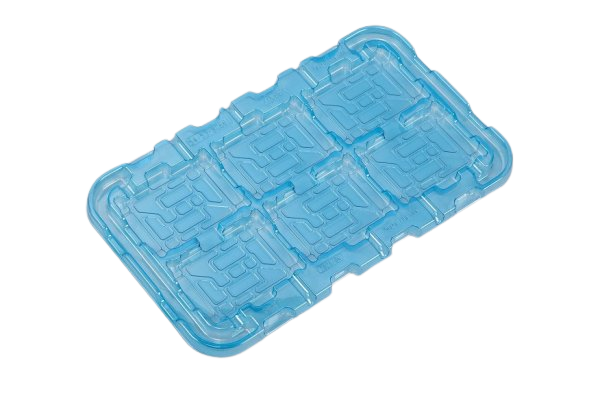 Colored anti-static blister tray